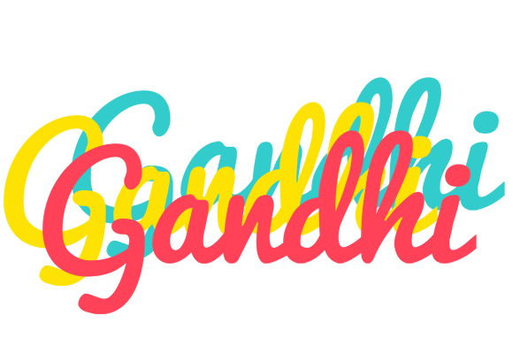 Gandhi disco logo