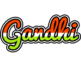 Gandhi exotic logo