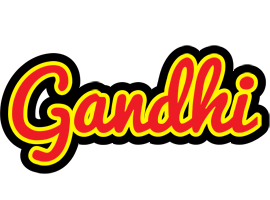 Gandhi fireman logo