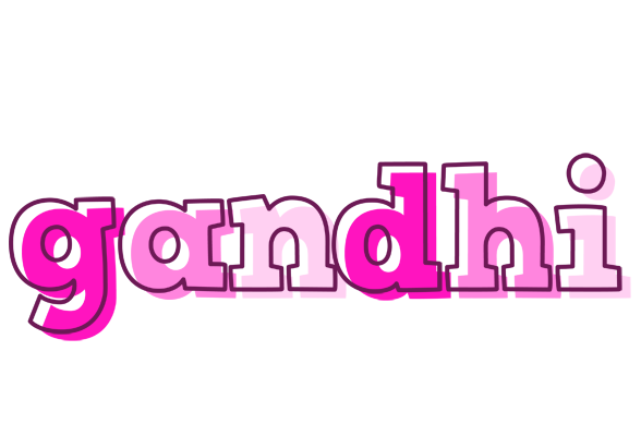 Gandhi hello logo