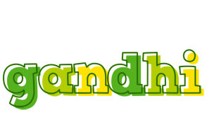 Gandhi juice logo