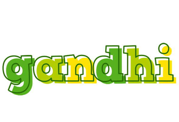 Gandhi juice logo