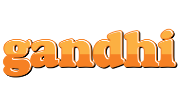 Gandhi orange logo