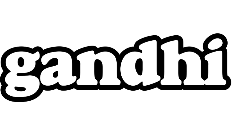 Gandhi panda logo