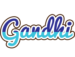 Gandhi raining logo