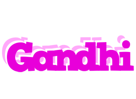 Gandhi rumba logo