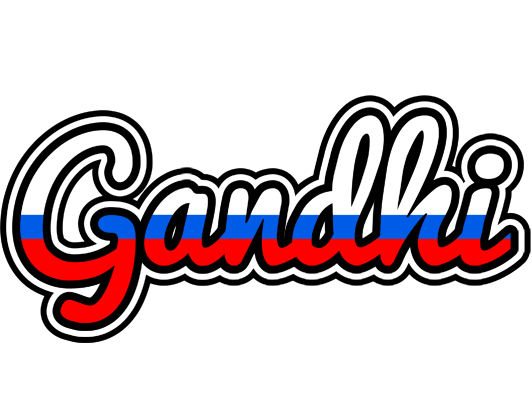 Gandhi russia logo