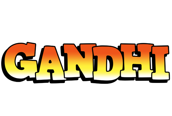 Gandhi sunset logo