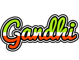 Gandhi superfun logo