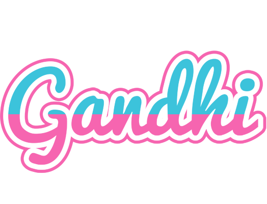 Gandhi woman logo