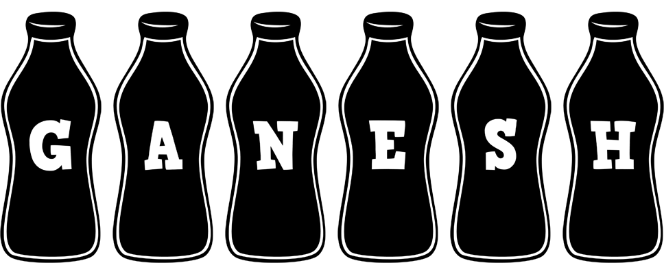 Ganesh bottle logo