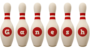Ganesh bowling-pin logo