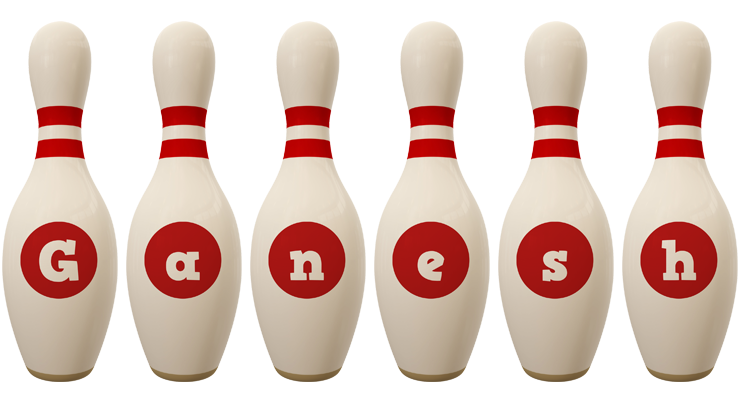 Ganesh bowling-pin logo