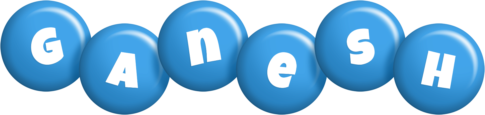 Ganesh candy-blue logo