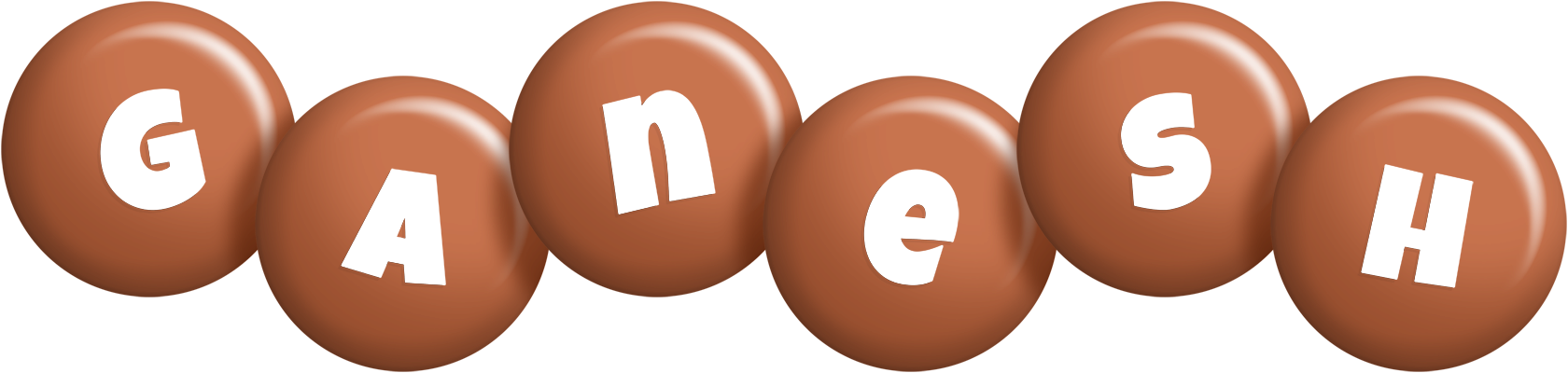 Ganesh candy-brown logo