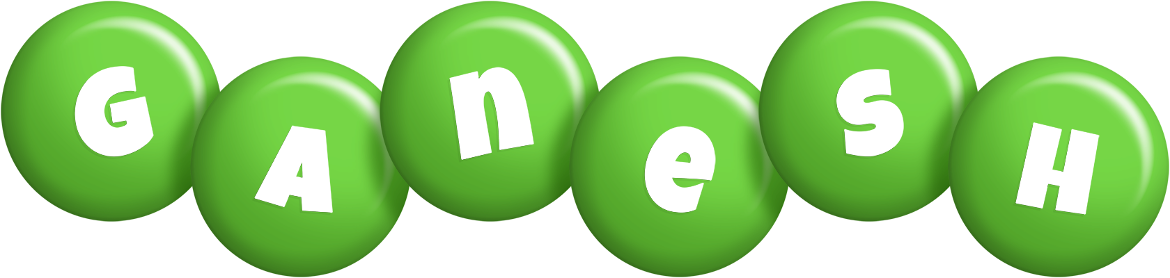 Ganesh candy-green logo
