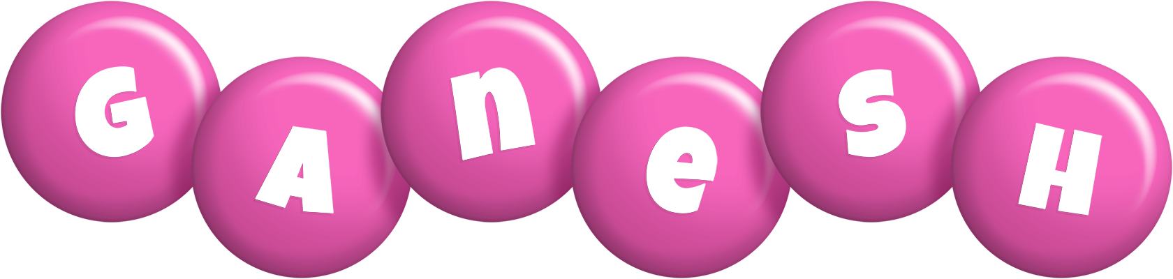 Ganesh candy-pink logo