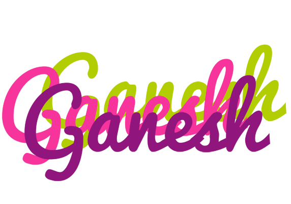 Ganesh flowers logo