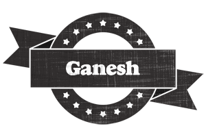 Ganesh grunge logo