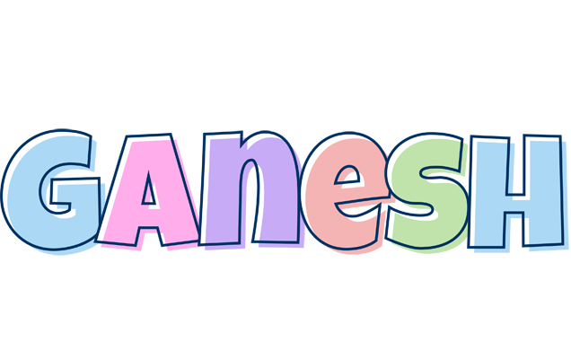 Ganesh pastel logo