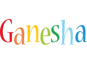 Ganesha birthday logo