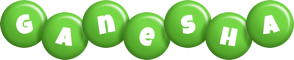 Ganesha candy-green logo