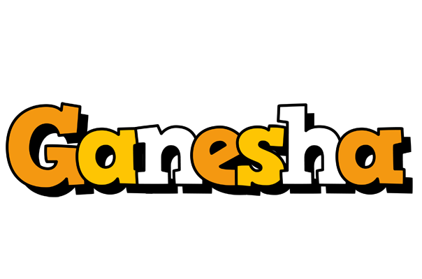 Ganesha cartoon logo