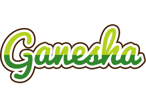 Ganesha golfing logo