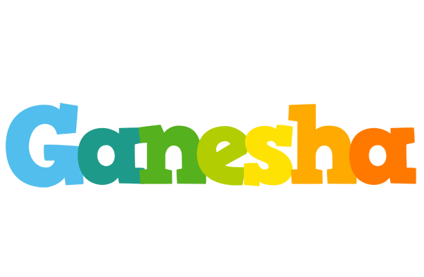 Ganesha rainbows logo