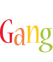 Gang birthday logo