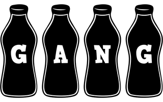 Gang bottle logo
