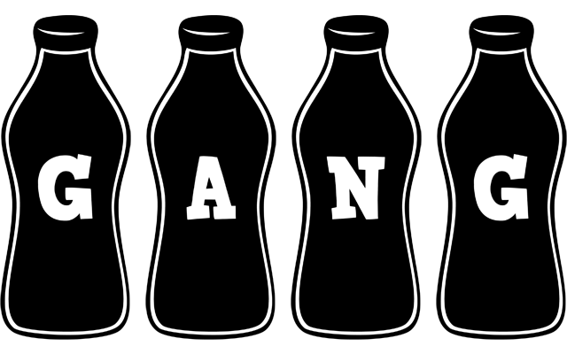 Gang bottle logo