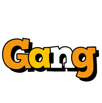 Gang cartoon logo