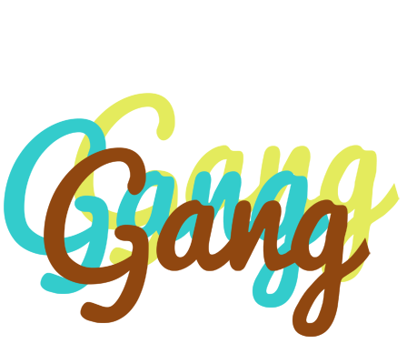 Gang cupcake logo