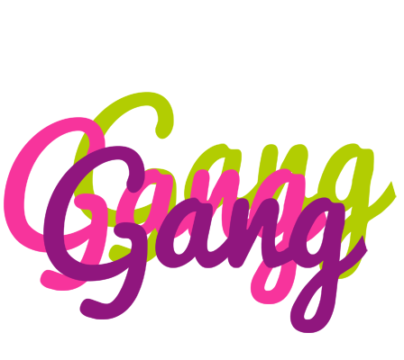 Gang flowers logo
