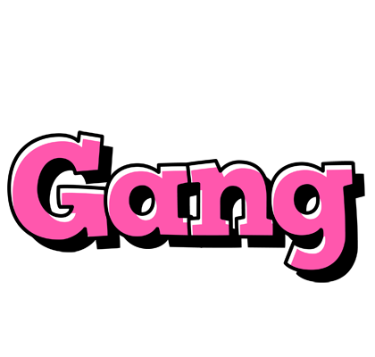 Gang girlish logo