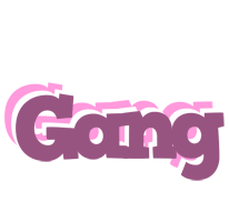 Gang relaxing logo