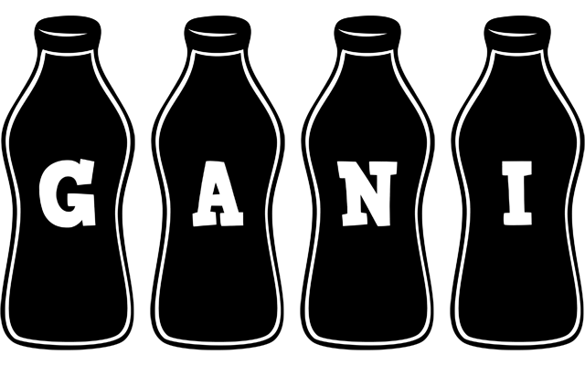 Gani bottle logo