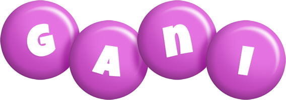 Gani candy-purple logo