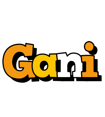 Gani cartoon logo