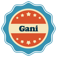 Gani labels logo