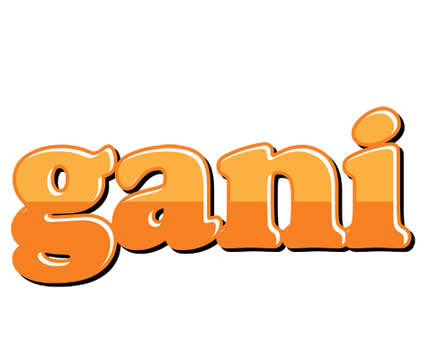 Gani orange logo