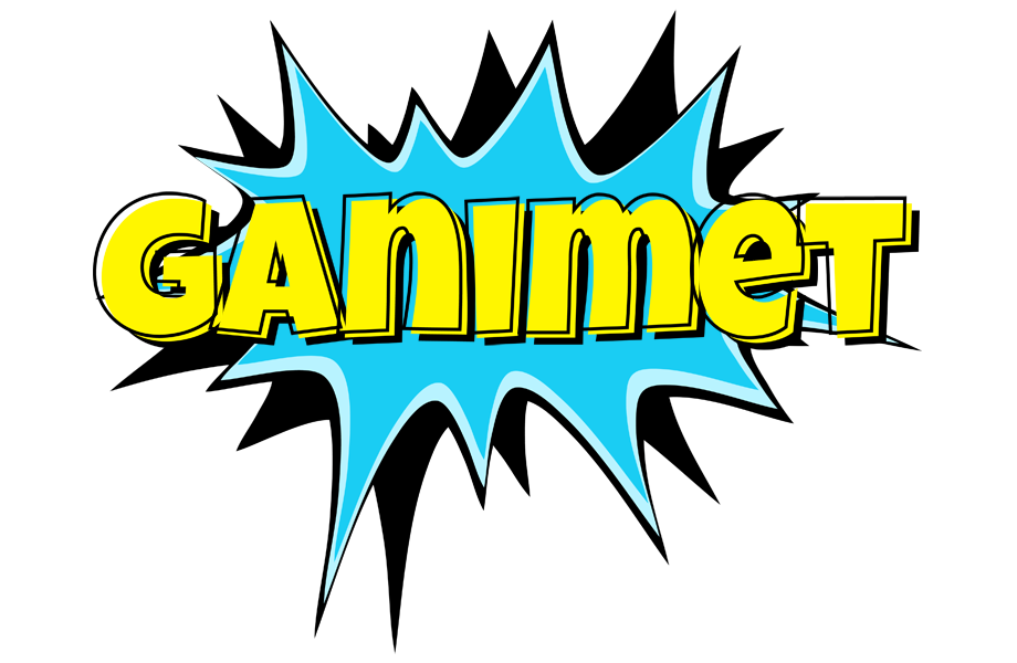 Ganimet amazing logo