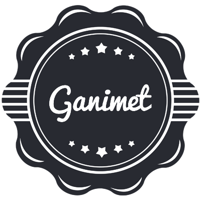 Ganimet badge logo