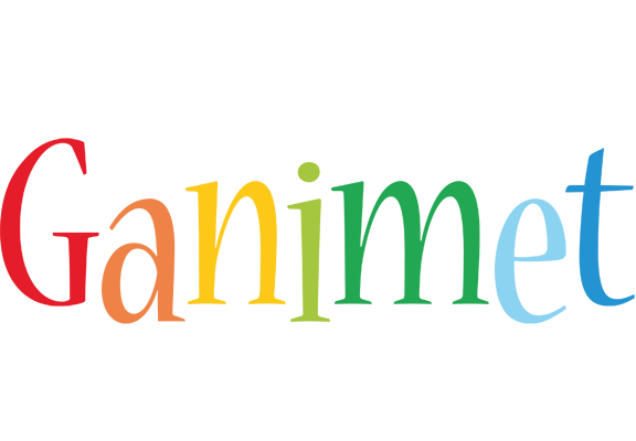 Ganimet birthday logo