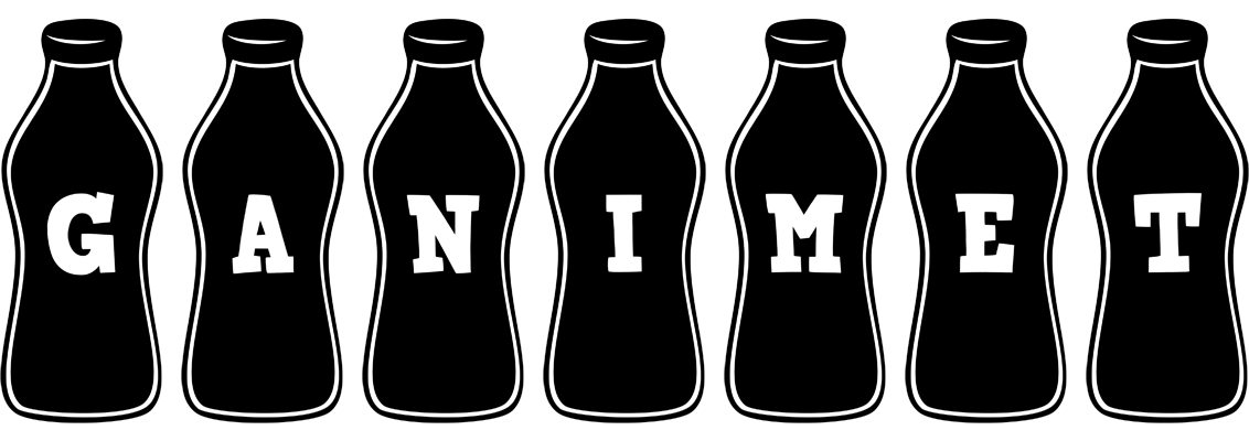 Ganimet bottle logo