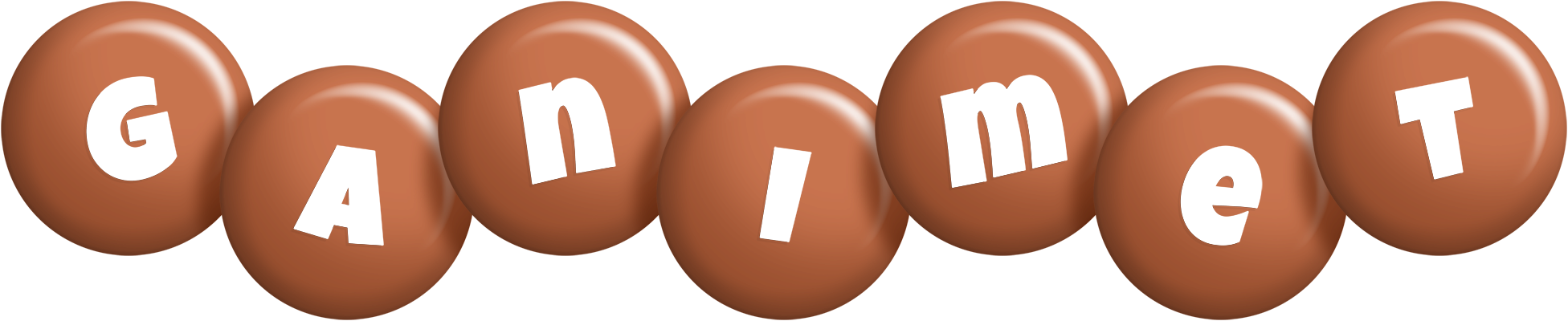 Ganimet candy-brown logo