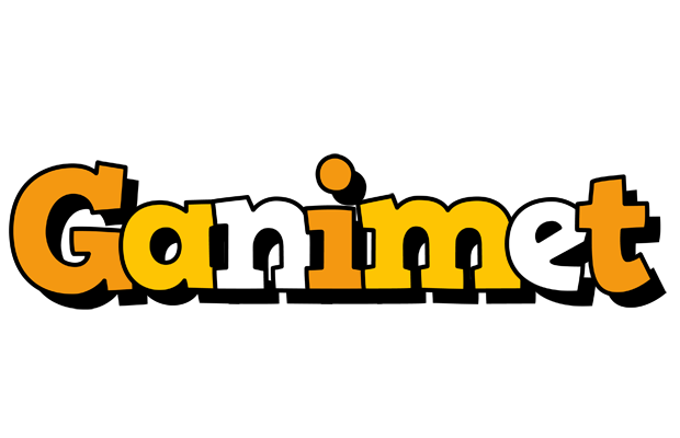 Ganimet cartoon logo