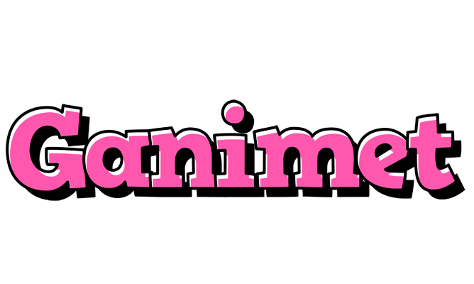 Ganimet girlish logo