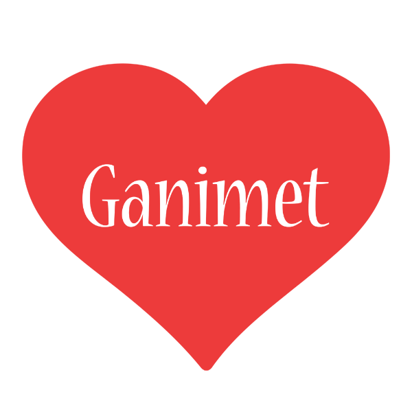 Ganimet love logo